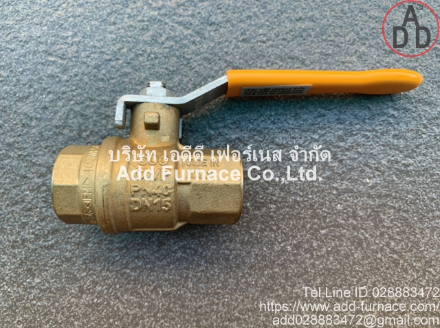 Gas Valve วาล์วแก๊ส Rub 1/2inch (6)